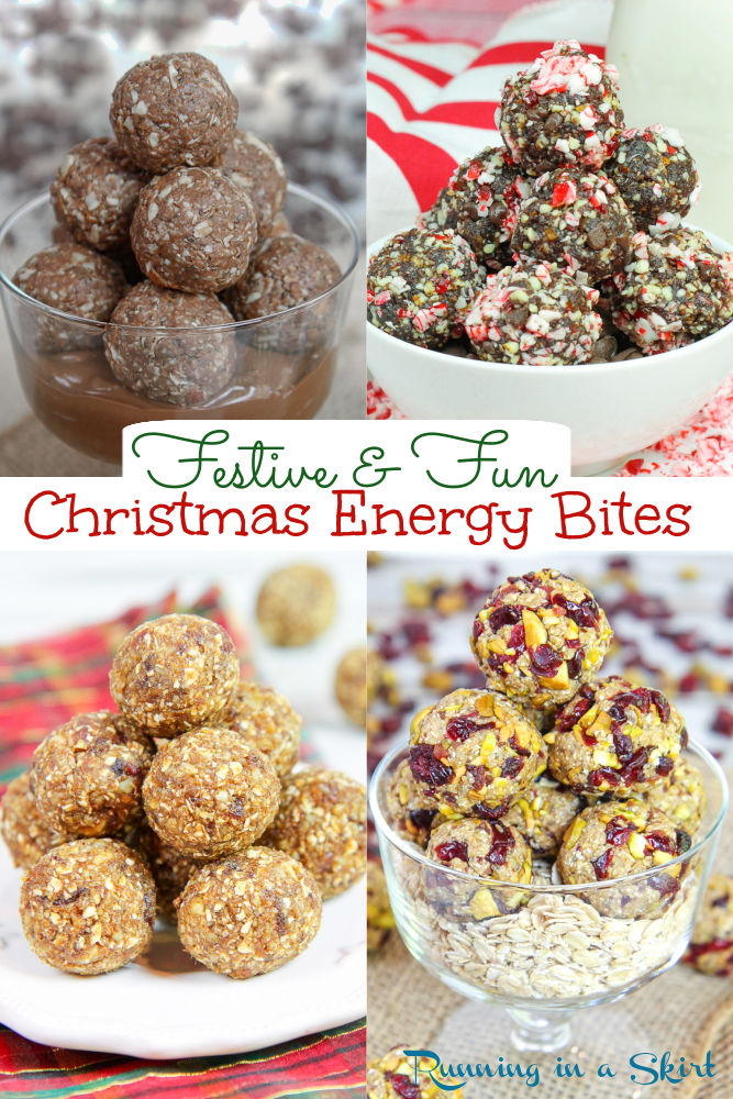 Christmas Energy Bites and Christmas Protein Balls Pinterest Pin