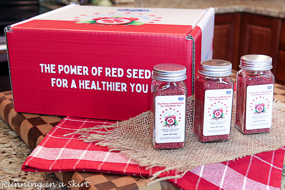 Box of Cranberry Seeds.