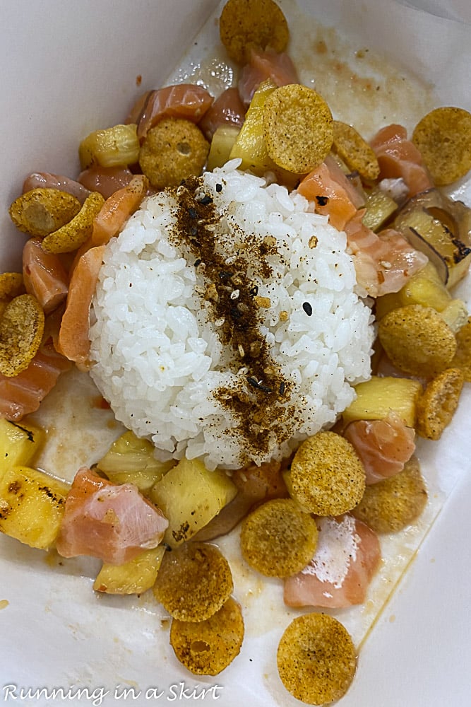 Salmon Poke from Pogo's Kitchen