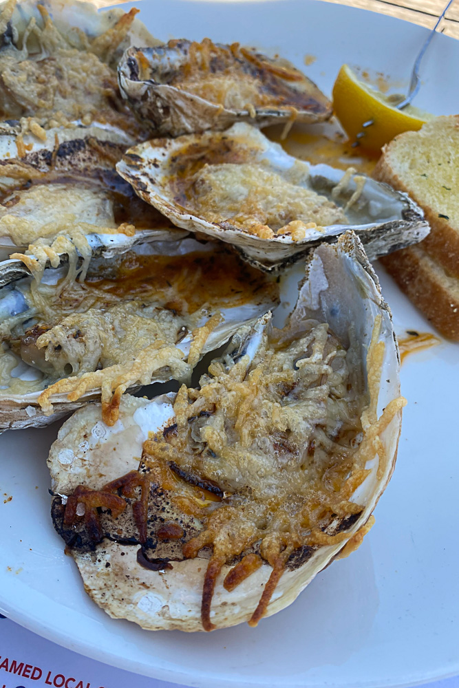 Hudson's Chargrilled Oysters