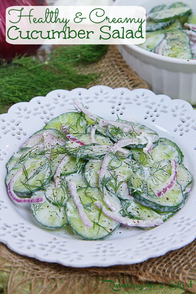 Creamy Cucumber Salad