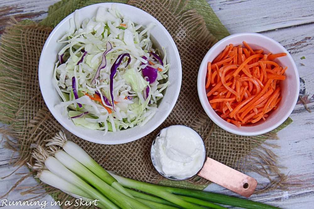 Ingredients in the recipe.