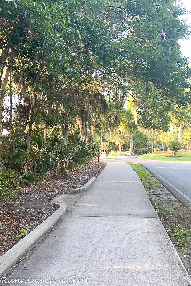 Hilton Head bike paths.