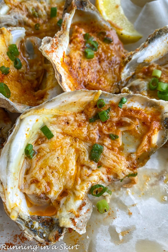 Cajun Oysters from The Half Shell