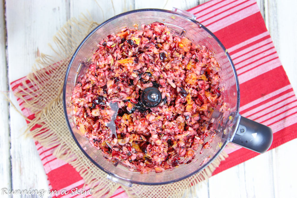 Cranberry Orange Relish Recipe Easy & Healthy « Running in a Skirt