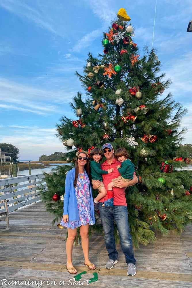 Christmas Tree at Salty Dog at Hilton Head