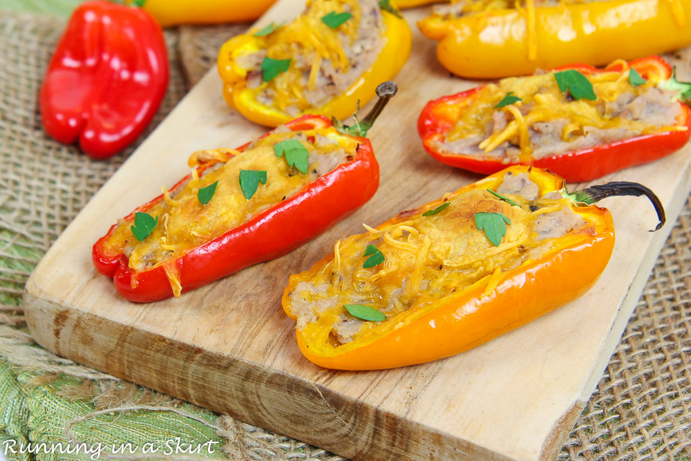 Tuna Stuffed Peppers Low Carb Tuna Melt! « Running in a Skirt