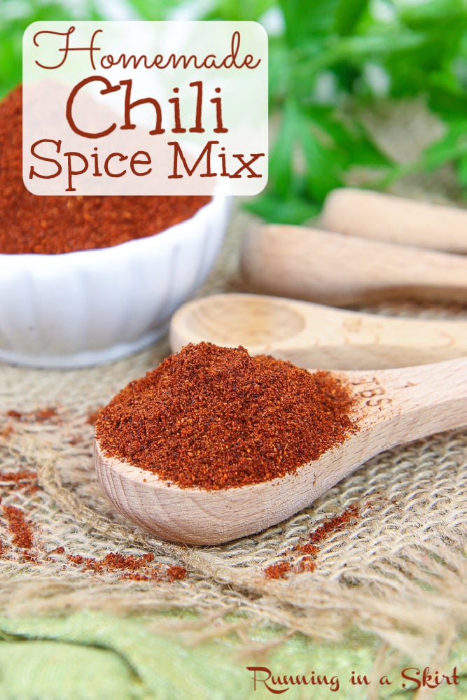 Homemade Chili Seasoning Pinterest Pin