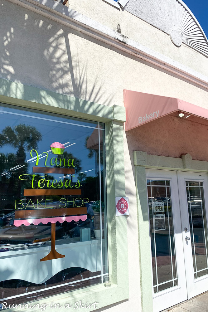 Nana Teresa's Bake Shop in Downtown Fernandina Beach