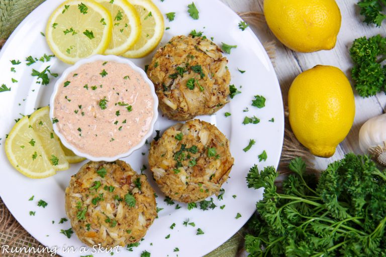 Healthy Broiled Crab Cakes No Mayo! « Running in a Skirt