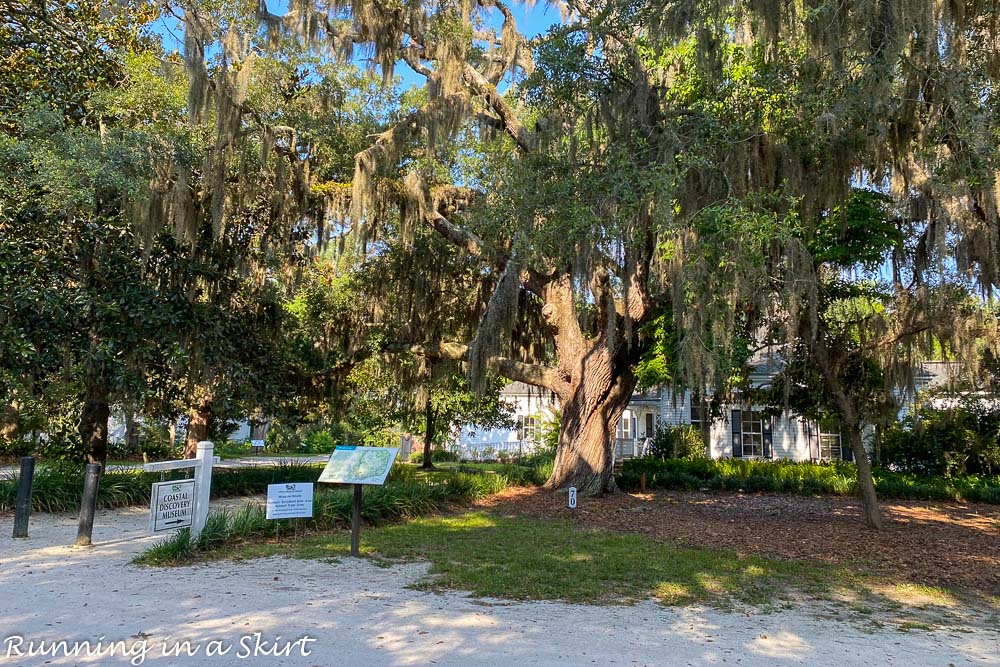 Coastal Discovery Museum Hilton Head Entrance and main building.