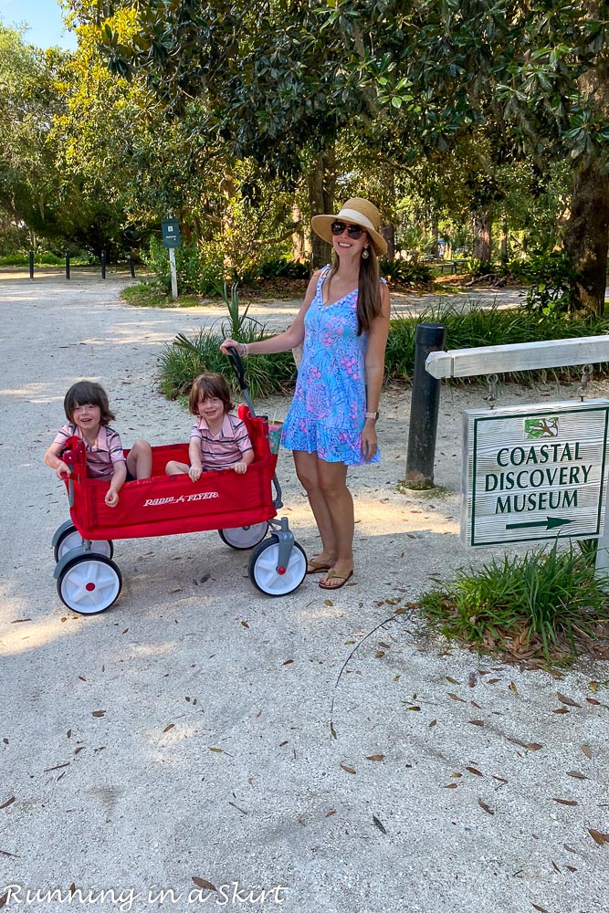 Coastal Discovery Museum Hilton Head sign.