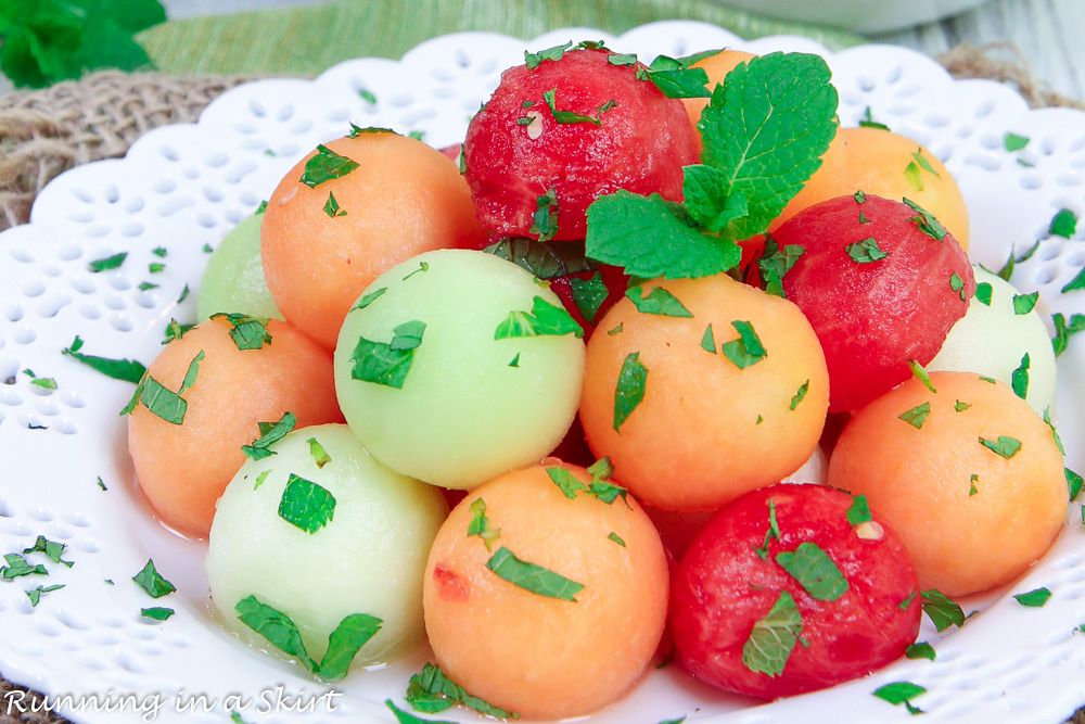 Melon Salad with Mint-image