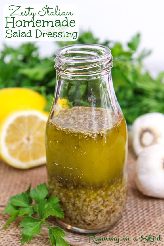 My Mom's Homemade Italian Salad Dressing