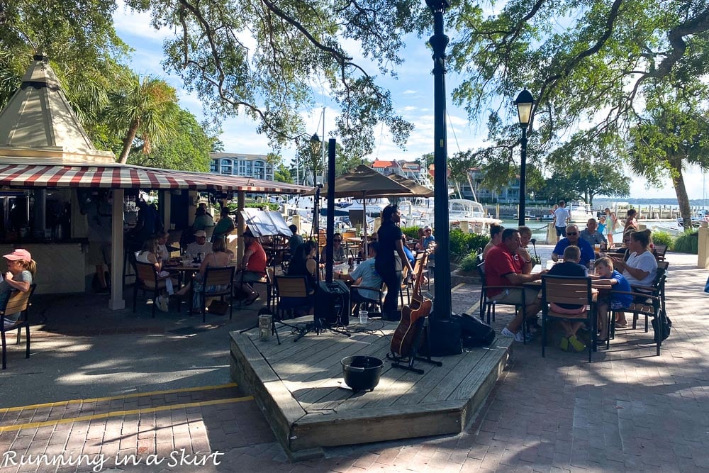 Hilton Head restaurants on the water - Harbourside