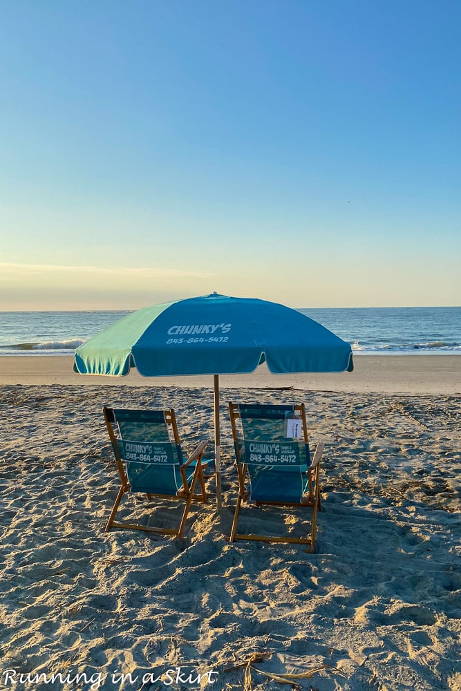 Things to Do in Isle of Palms - Beach chairs in the sand.