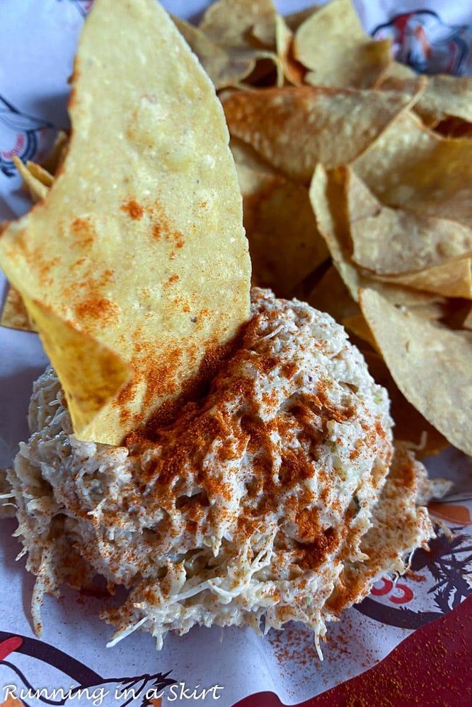 Best Isle of Palms Restaurants - Coconut Joe's crab dip.