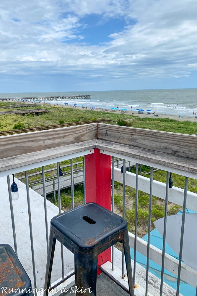 Best Isle of Palms Restaurants - Coconut Joe's rooftop bar