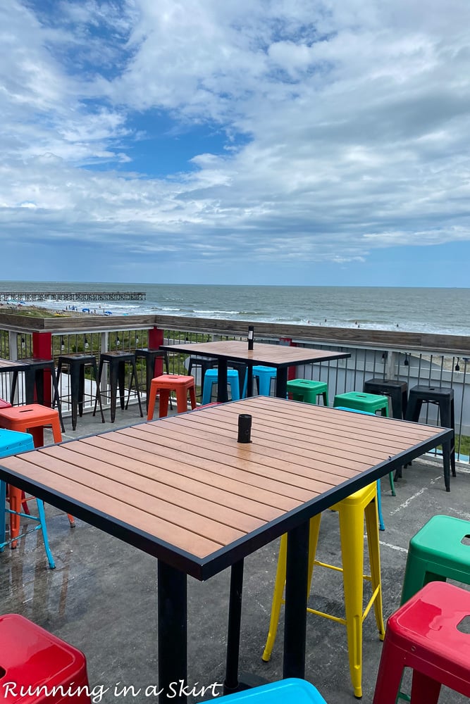 Best Isle of Palms Restaurants & Wild Dunes Restaurants- coconut joe's outdoor dining