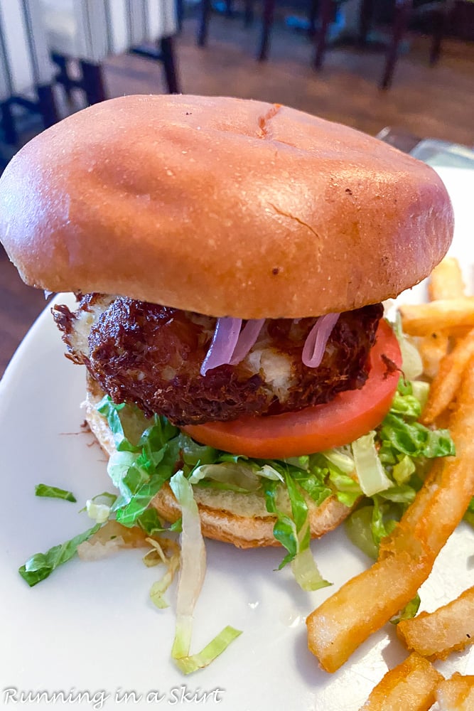 The Refuge - Crab Cake Sandwich