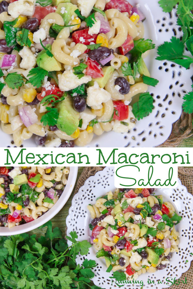 Mexican Macaroni Salad via @juliewunder