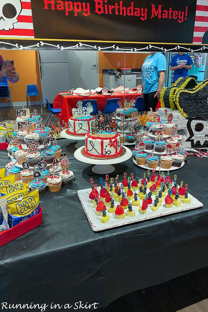 Pirate Birthday Party Table Display