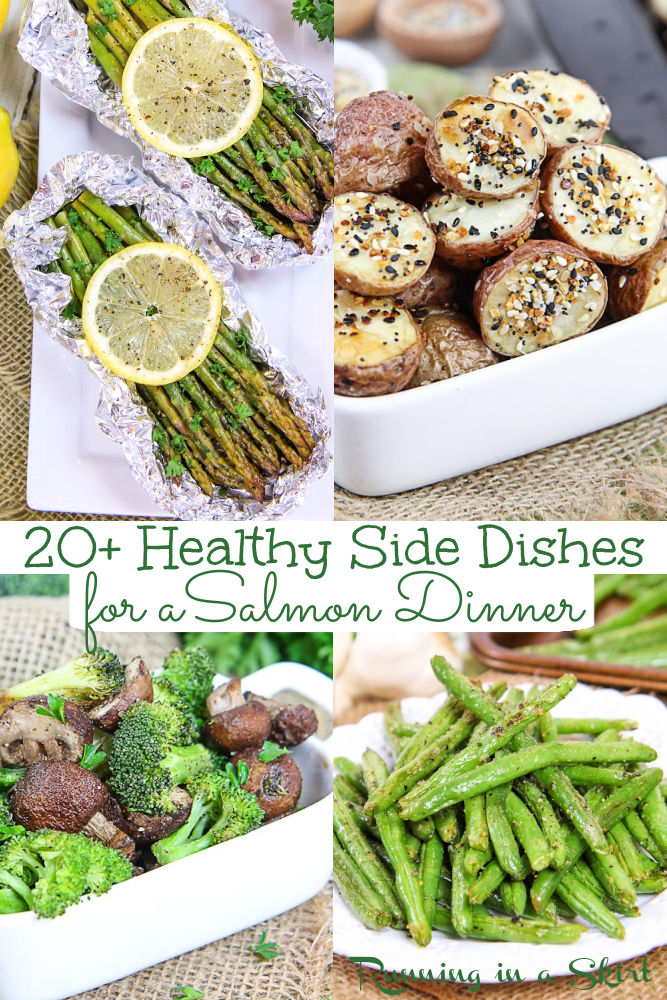 25+ Healthy Side Dishes for Salmon via @juliewunder