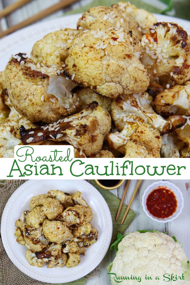 Roasted Asian Cauliflower via @juliewunder