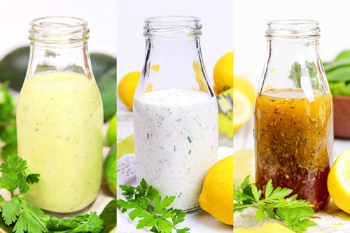 20 Homemade Healthy Salad Dressing Recipes  Running in a Skirt