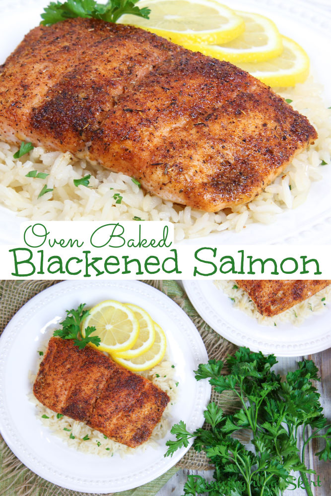 Blackened Salmon via @juliewunder