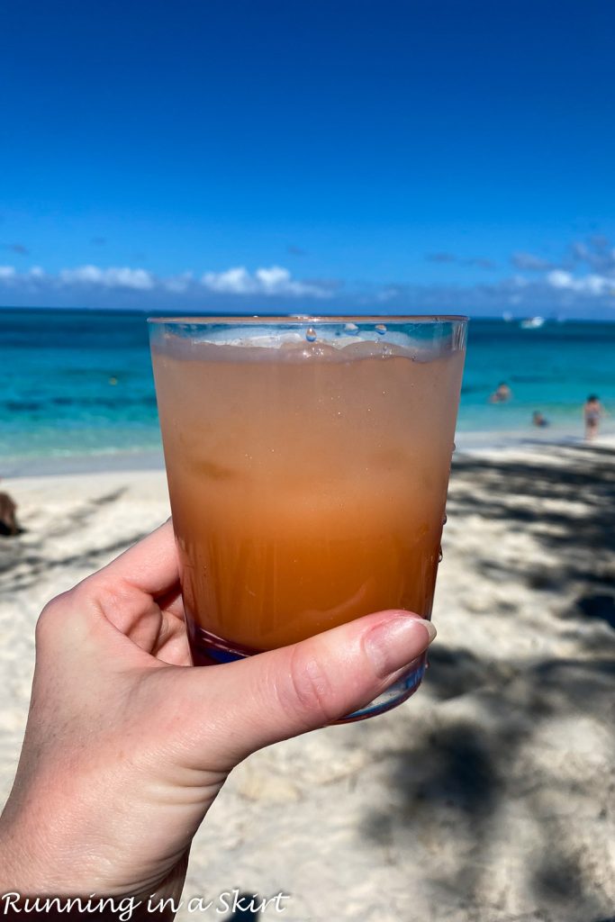 Beaches Turks and Caicos restaurants The Jerk Shack rum punch
