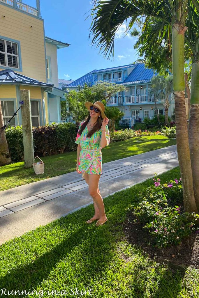 Women standing in Key West Village