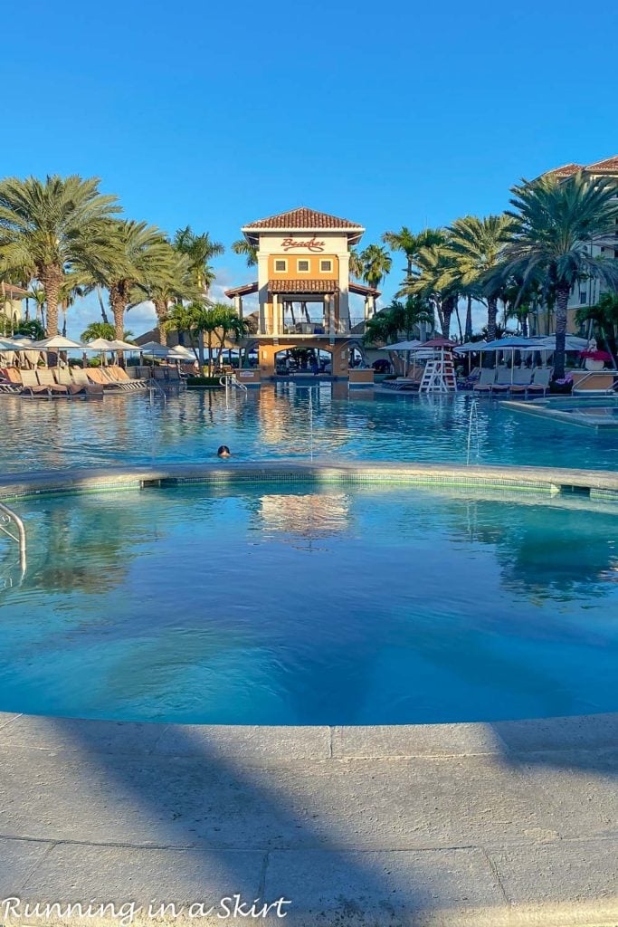 Beaches Turks and Caicos Reviews - Italian Village Pool