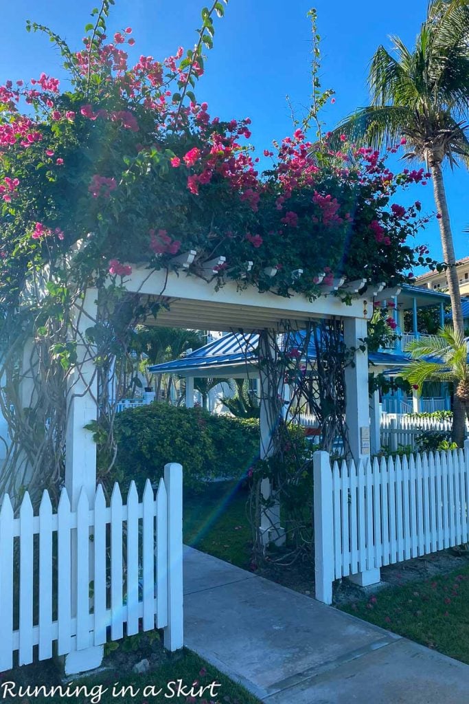 Key West village buildings