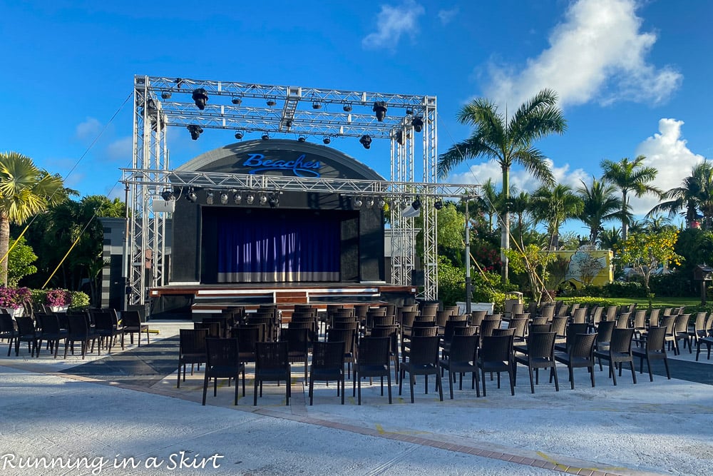 Beaches Main Stage in French Village