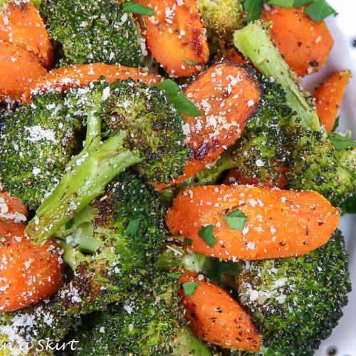 Roasted Broccoli and Carrots Fresh & Healthy « Running in a Skirt