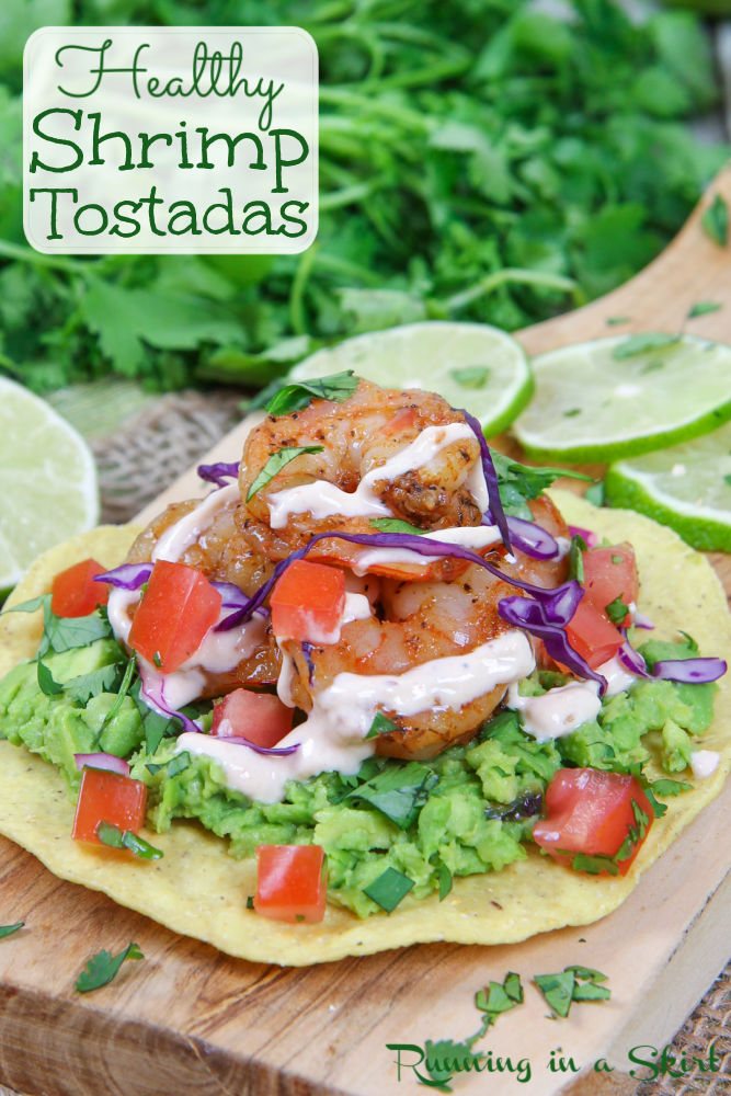 Shrimp Tostadas Pinterst Pin