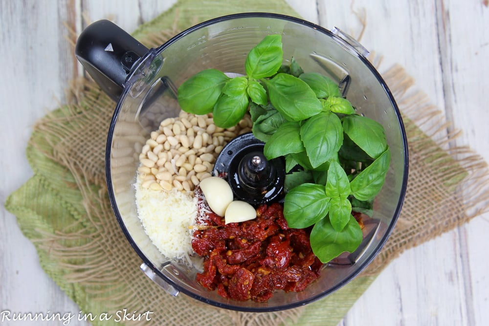 Sun Dried Tomato Pesto Recipe Homemade « Running in a Skirt