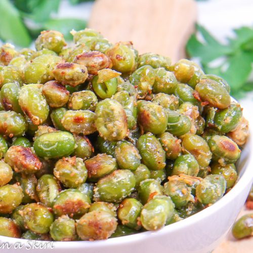 How to Make Dry Roasted Edamame at Home « Running in a Skirt