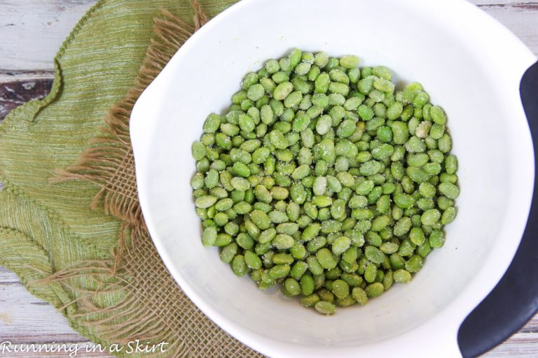 How to Make Dry Roasted Edamame at Home « Running in a Skirt