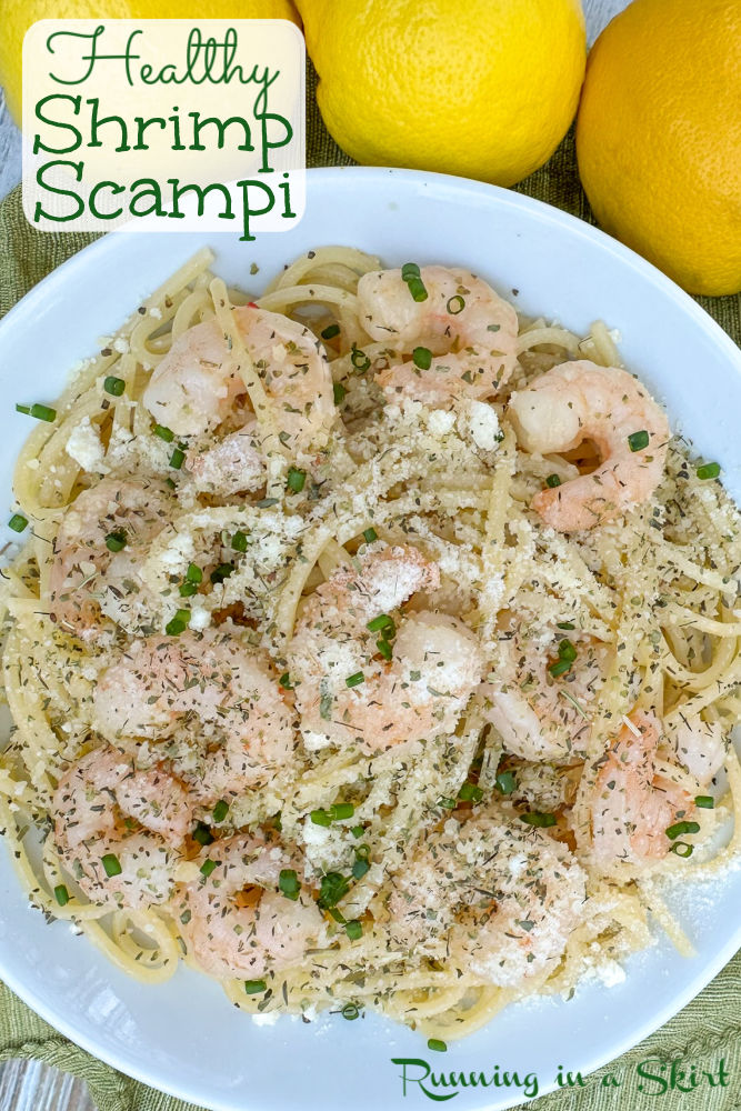 Healthy Shrimp Recipes - Shrimp Scampi Pin