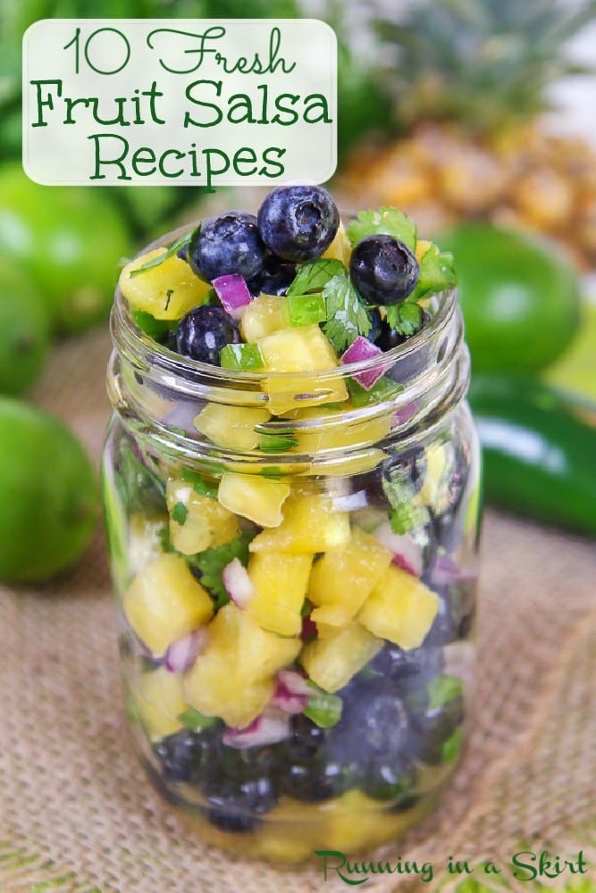 Fruit Salsa Recipes Pinterest Pin