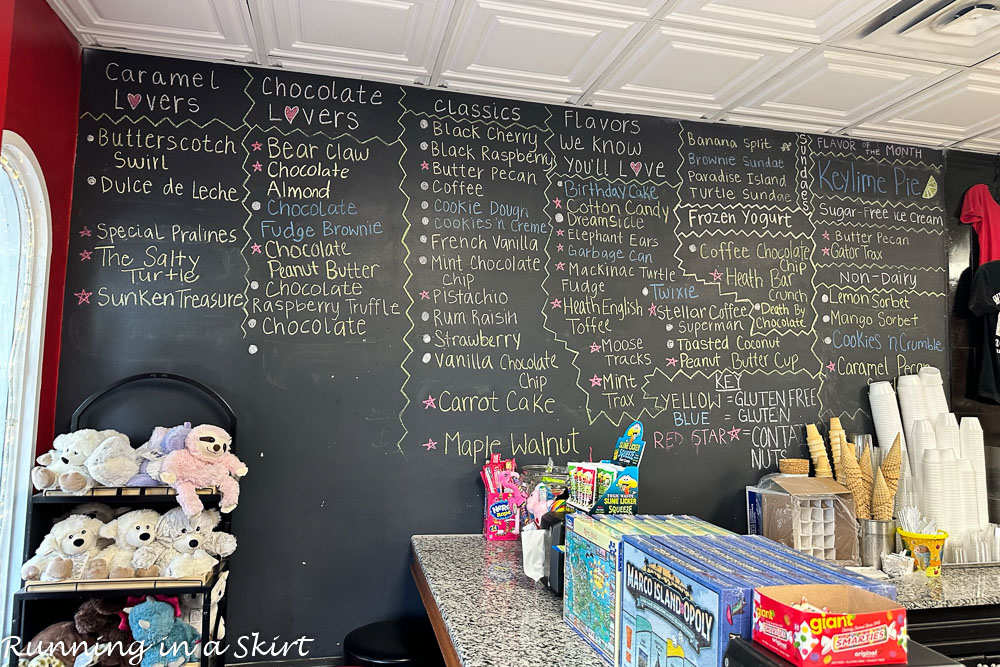 Marco Island restaurants - Sweet Annie's Ice Cream Parlour