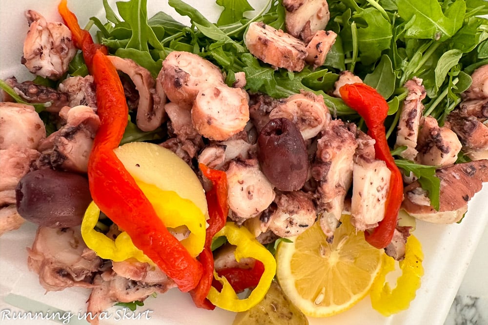 Da Vinci's Octopus Salad