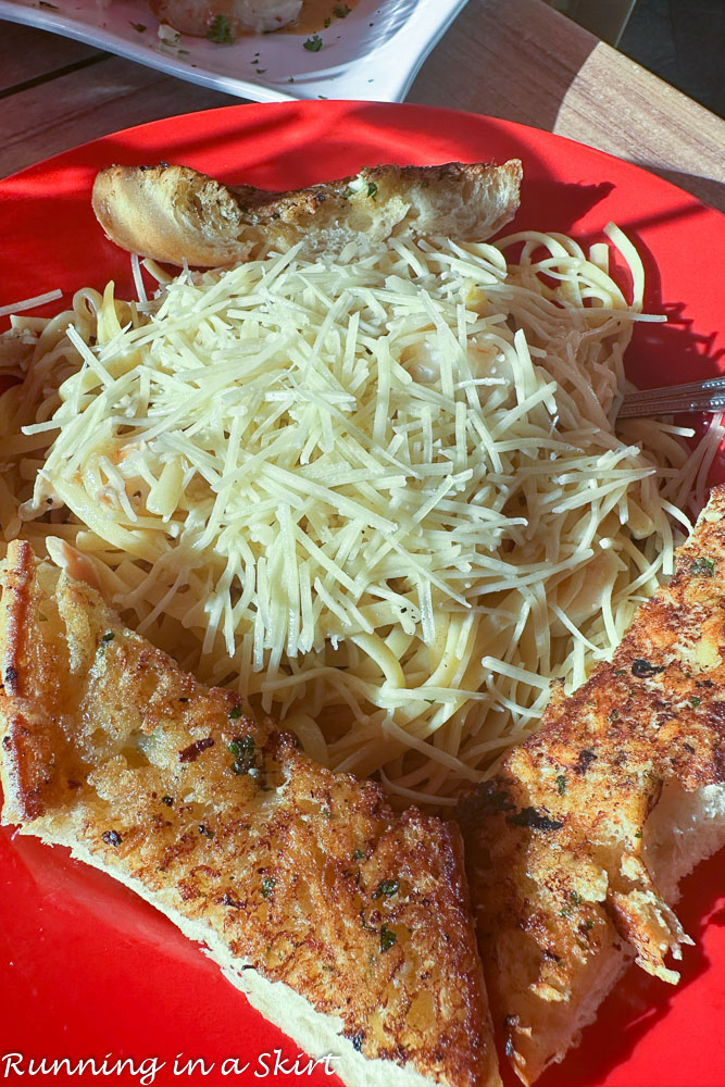 Marco Island restaurants - Clam Pasta