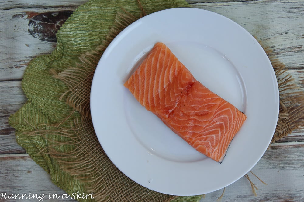 Salmon for ceviche