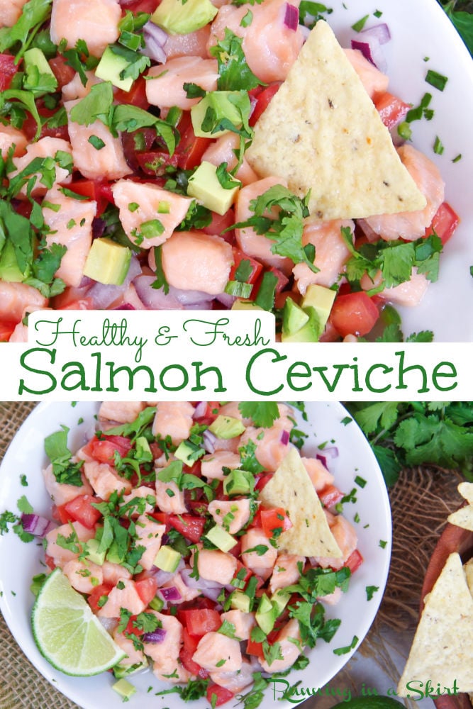 Salmon Ceviche via @juliewunder