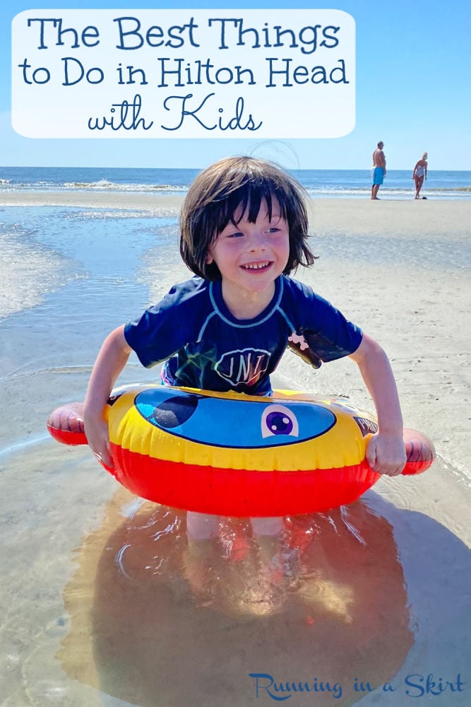 Things to Do in Hilton Head with Kids Pinterest Pin