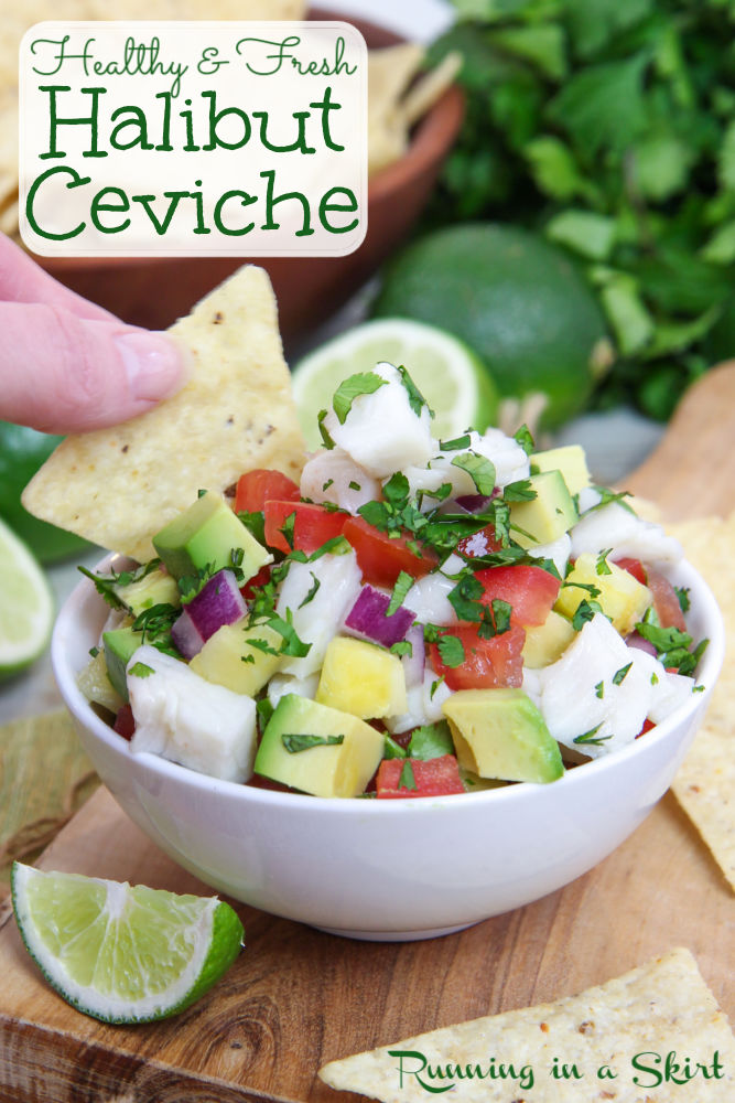 Halibut Ceviche Pinterest Pin