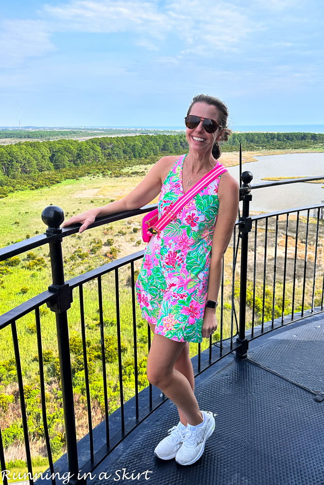 View from top of Bodie Island Lighthouse